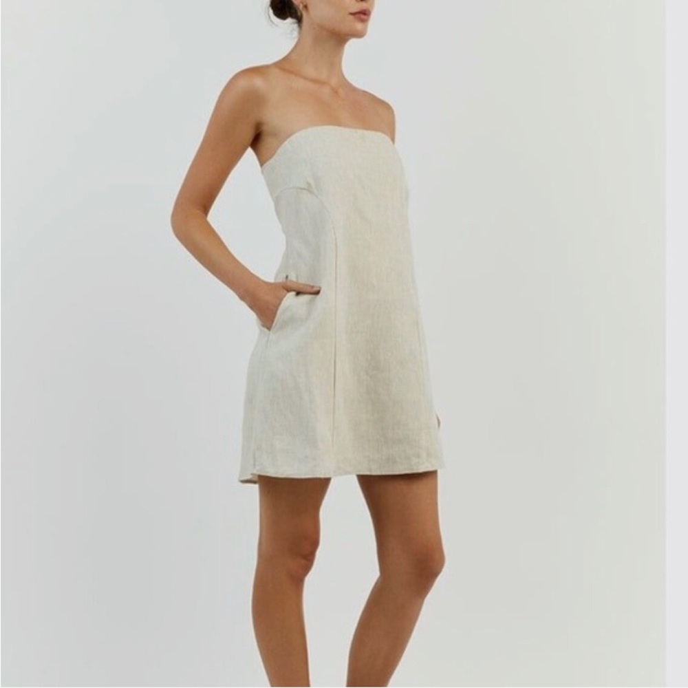Dissh Daphne Linen Mini Dress